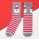 Children's socks KAFTAN "Santa Claus" rr 18-20, gray