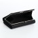 Women's wallet on magnets, black color