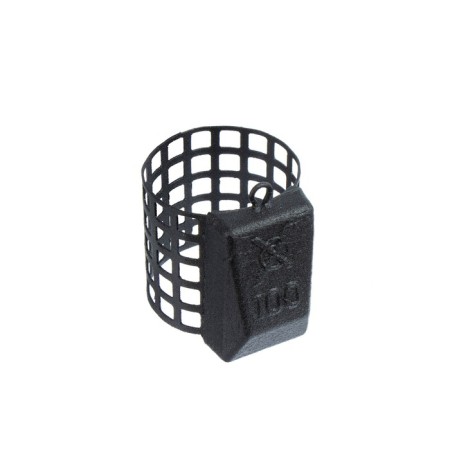 Metallic feeder X-Feeder Me Submarine M Perfo, Matt Black, 100 g, 35 ml-1