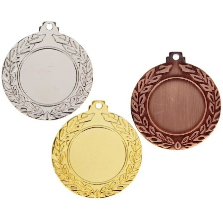 Medal for applying 037 diam 4.5 cm. Color of bronze. Without a tape-1