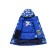 Ski costume for a boy, height 140 cm, blue color