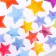 Sticking plastic interior color "Color stars" 45x50 cm