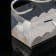 Box for roll, white 18.5 x 6.5 x 6.5 cm