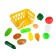Set of products in the basket, mix