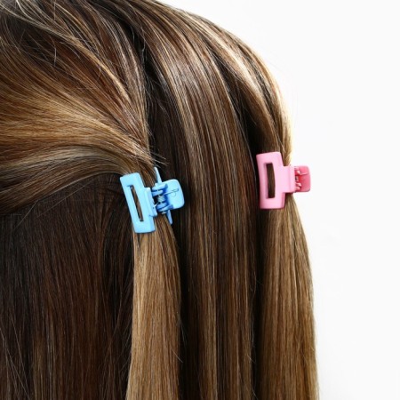Hair crab be happy, set 6 pcs, 2.5 x 2.5 x 1.5 cm-7