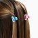 Hair crab be happy, set 6 pcs, 2.5 x 2.5 x 1.5 cm