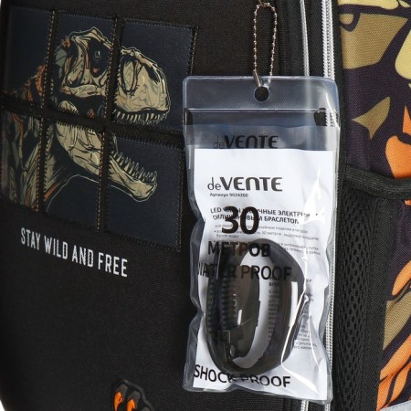 Frame backpack 38 x 29 x 17, Devente Choice Lite 17l, T-Rex, black 7033425-9