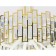 Ambrella Light Traditional, 6x40W E14 chandelier, gold color, white