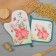 Set of kitchen. Ethel "Rabbit" mittens-seizure 20x28cm, 19x19cm tack, 100% HL