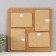 Photo frame LHDF "Love" 33x33 in 4 photos 10x15 cm, col. White oak (plastic screen)