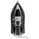 Utable Centek CT-2317, 2800 W, ceramic soles, 300 ml, white-black