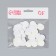 Replaceable files for hardware pedicure, 50 pcs, D 20 mm, abrasiveness 180