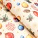Packaging paper "New Year Miracles", white craft, 1 sheet, 80 g/m2, 70 x 100 cm