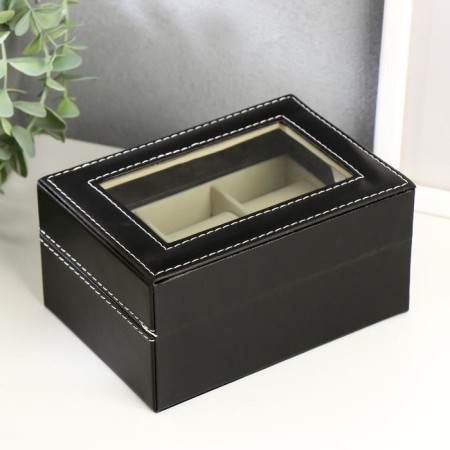 Casket for the clock "Black Night" matte 8x15.7x11 cm-3