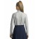Jumper for girls, height 116 cm, light gray color