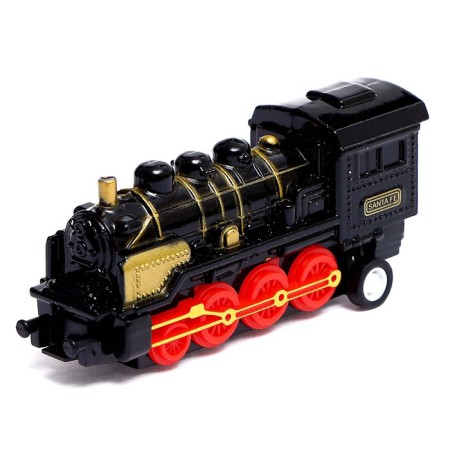 Metal train "Classics", with 4 wagons, inertia, mix-5