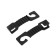 Boar-crunch on the headrest, set 2 pcs, black
