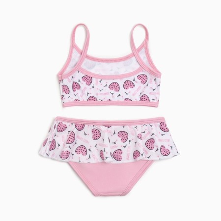Separate swimsuit for a girl, pink color, height 116-122 cm-3