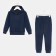 Costume for a boy (sweatshirt/pants), dark blue color, height 104