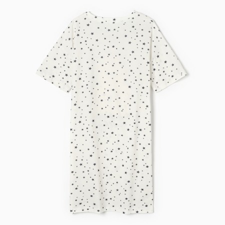 Night shirt female, gray color, size 44-9