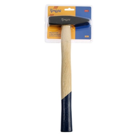Handing -hammer tundra tundra, square battles, wooden handle, 500 g