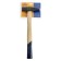 Handing -hammer tundra tundra, square battles, wooden handle, 500 g