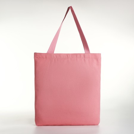Soper bag with lightning, from textiles, pink color-1