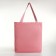 Soper bag with lightning, from textiles, pink color