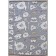 Rectangular carpet Merinos Sofit, size 80x150 cm, color Light Gray