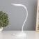 Table lamp "Lantern" 1W 14 Led usb white 13x10x42 cm Risalux