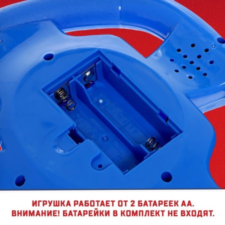 Musical steering wheel Disney "Cars", sound, works from batteries-2
