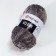 Yarn "Velour" 100% micropoliester 170m/100g (858 gray)