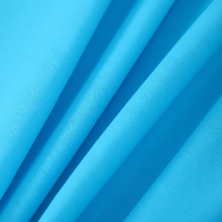 Set 1.5sp turquoise 4-1 (sheet 150x215cm, pillowcase 70x70cm) calico, 120g/m, HL100%-5