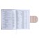 Leduced A5 diary A5, 160 sheets, Devente.contea, firm cover of artificial leather with foam rubber, pink