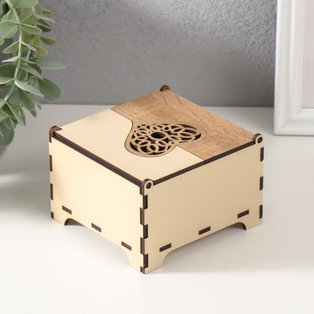 Combined "Heart" box 10.5x10x7 cm-4