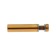 Remote holder for plates, 12x50 mm, color gold, set 10 pcs.