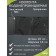 Waterproof island 10 × 20 cm, black