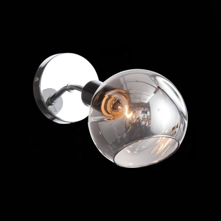 Wall lamp EVOLUCE. Sle155101-01. Gentore. 1x60 watts, E14, 13x14.5 cm, chromium color-1