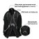 Youth backpack, 44 x 30 x 17 cm, ergonomic back, calligrata Corso "Anima eyes"