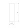 Ceiling accent light (SPOT) ELEKTROSTANDARD, 1081 GU10 15 W, 55x555x97 mm, iP20, chromium color