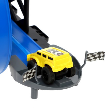 Auto traffic "Racing Track", magnetic route, 3 levels-4