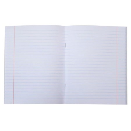 Notebook 48 sheets, in the ruler, Metallic "purple", boumvinyl cover, offset unit-1