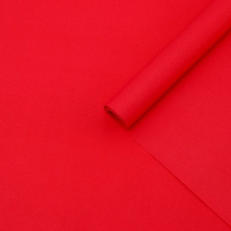 Paper packaging craft is bilateral, raspberry, 0.5 x 10 m, 70 g /m² /m2