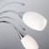 Ceiling chandelier with Ginevra, 40W, E14, 60x60x37 cm