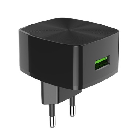 Network charger Hoco C70A, 18 W, USB Qc3.0 - 3 A, black-7