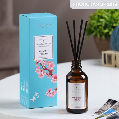 The aromatic diffuser "Le Jardin de Provens", 50 ml, Japanese Cherry