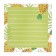 Block with a sticky edge 74*74mm 80l with a pattern fruit mix