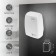 Hand dryer Zein HD227 White, 1 kW, 170x100x260 mm, white