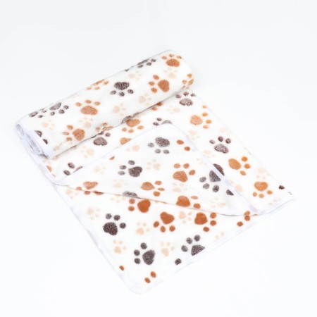Animal blanket "With Love", 104 x 72 cm, white-2