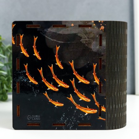 Casket-book "Fish" 14x14 cm mix-6